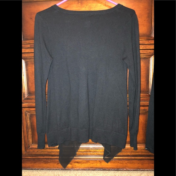 Neiman Marcus Black sweater XS - Picture 2 of 3